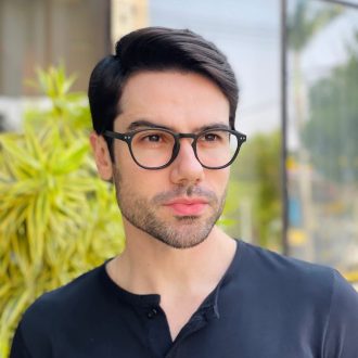 safine com br oculos de grau masculino redondo preto fosco gael 2 0 2