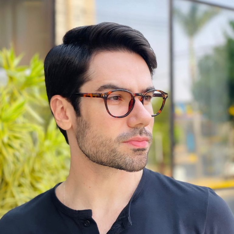 safine com br oculos de grau masculino redondo tartaruga gael 2 0 3