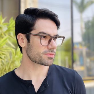 safine com br oculos de grau quadrado marrom transparente bruno 2 0 2