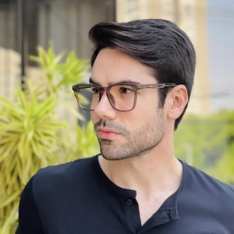 safine com br oculos de grau quadrado marrom transparente bruno 2 0 3