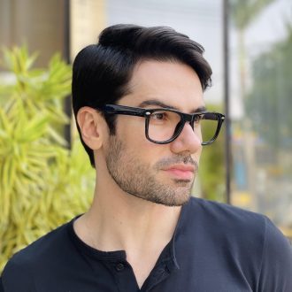 safine com br oculos de grau quadrado preto e azul silas 2 0 2