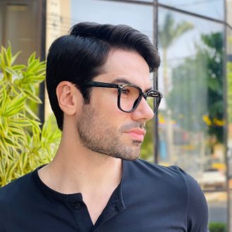 safine com br oculos de grau quadrado preto joaquim 2 0 1