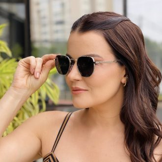 safine com br oculos de sol feminino hexagonal prata karen 3