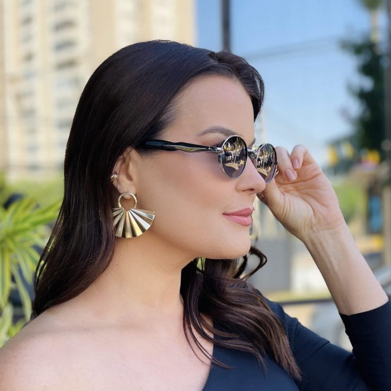 safine com br oculos de sol feminino oval preto poly 2