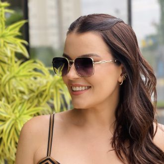 safine com br oculos de sol feminino quadrado dourado sabrina 1