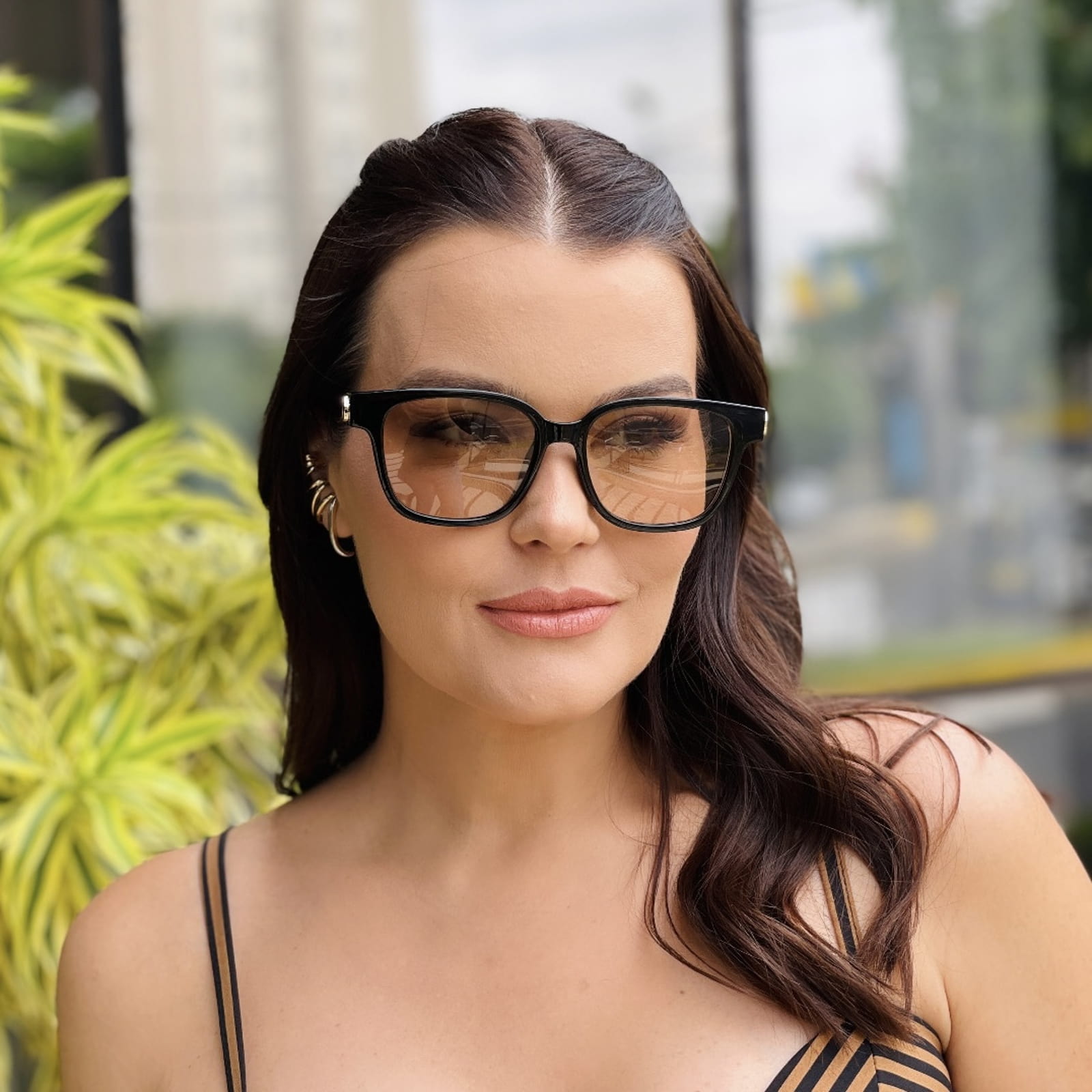 safine com br oculos de sol feminino quadrado preto e marrom nubia 3 safine com br oculos de sol feminino quadrado preto e marrom nubia 3