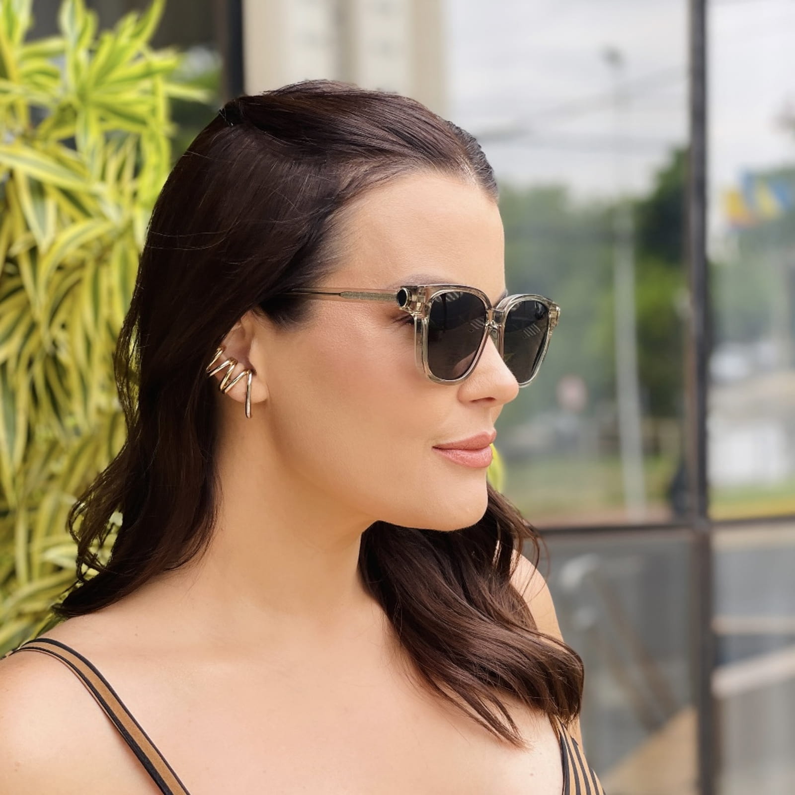 safine com br oculos de sol feminino quadrado verde transparente nubia 2 safine com br oculos de sol feminino quadrado verde transparente nubia 2