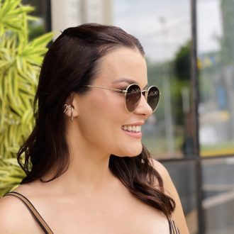 safine com br oculos de sol feminino redondo marrom luiza 2 0 1