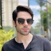 safine com br oculos de sol masculino hexagonal preto geovani 3