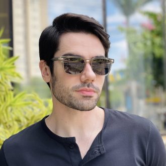 safine com br oculos de sol masculino quadrado verde transparente henrique 1