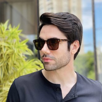 safine com br oculos de sol masculino quadrado verde transparente henrique 21