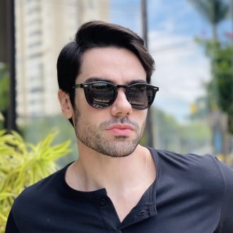 safine com br oculos de sol masculino redondo preto gustavo 1