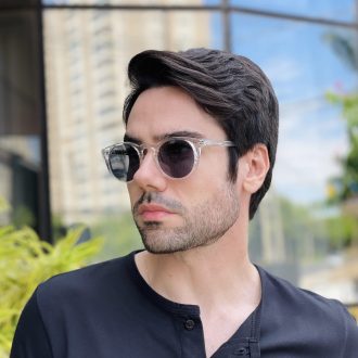 safine com br oculos de sol masculino redondo transparente gustavo 2