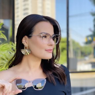 safine com br oculos feminino 2 em 1 clip on gatinho cinza e rosa dalila 10