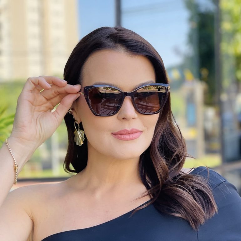 safine com br oculos feminino 2 em 1 clip on gatinho marrom dalila 2 0 4