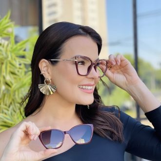 safine com br oculos feminino 2 em 1 clip on gatinho marsala dalila 11