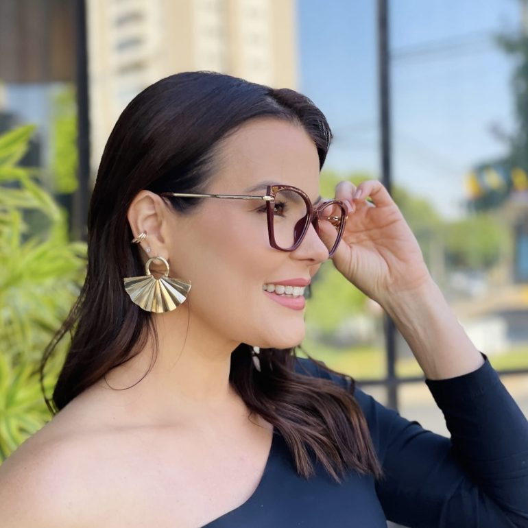 safine com br oculos feminino 2 em 1 clip on gatinho marsala dalila 6