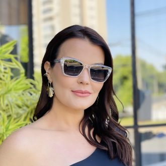 safine com br oculos feminino 2 em 1 clip on gatinho transparente pamela 2