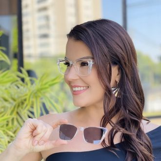 safine com br oculos feminino 2 em 1 clip on gatinho transparente pamela 5