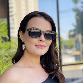 safine com br oculos feminino 2 em 1 clip on retangular cinza bruna 1