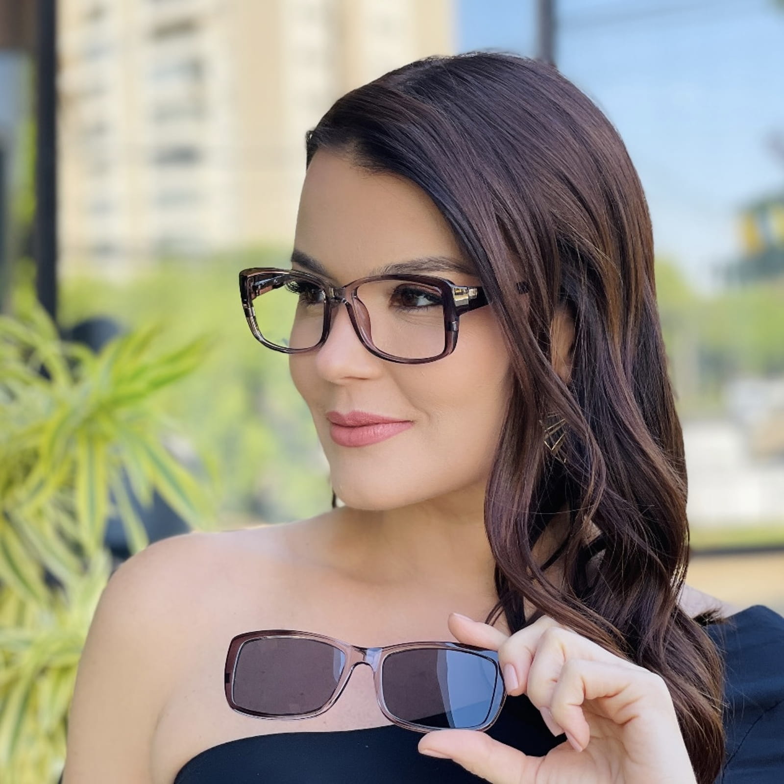 safine com br oculos feminino 2 em 1 clip on retangular cinza bruna 10 safine com br oculos feminino 2 em 1 clip on retangular cinza bruna 10