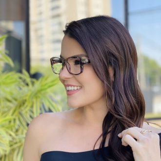 safine com br oculos feminino 2 em 1 clip on retangular cinza bruna 3