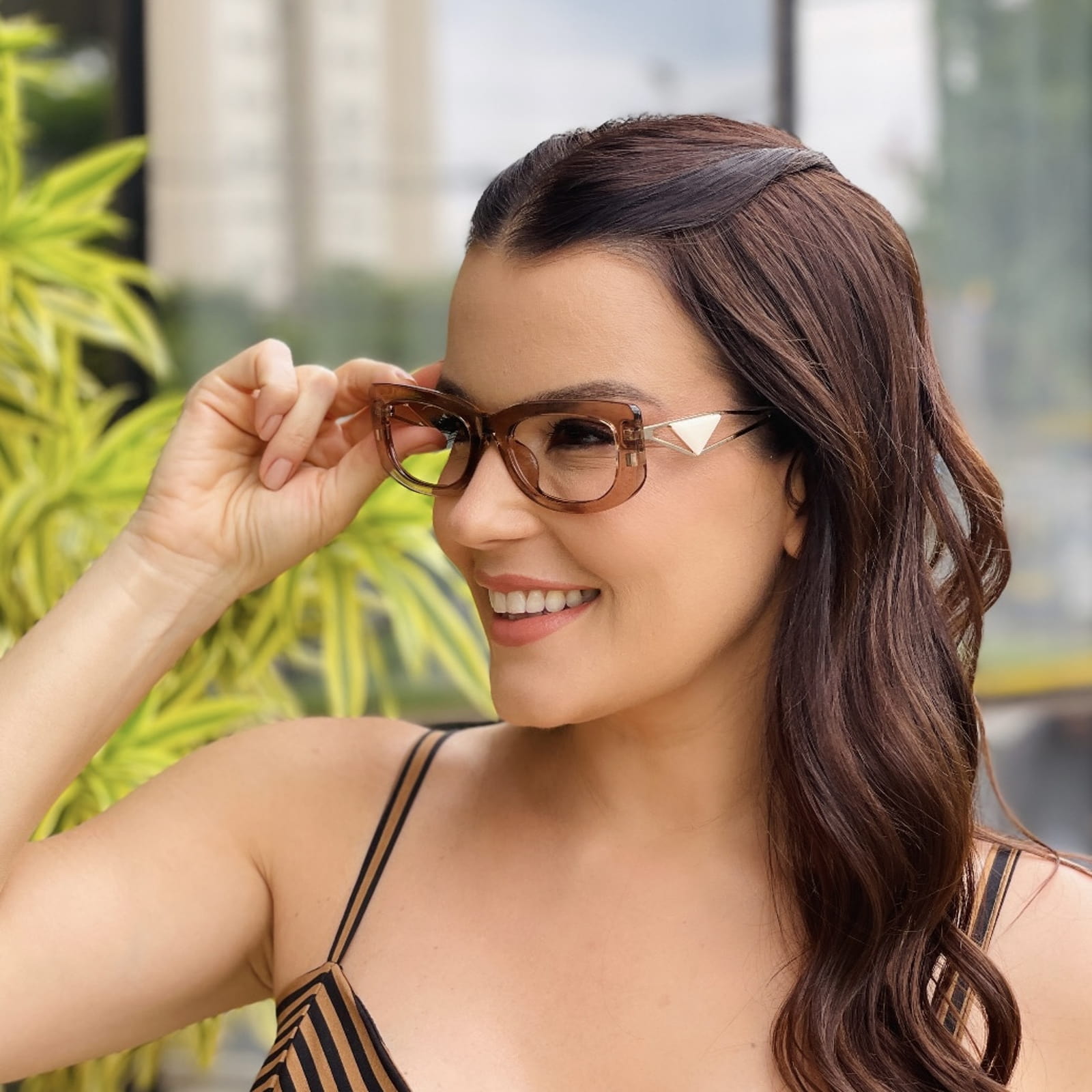 safine com br oculos feminino 2 em 1 clip on retangular marrom transparente paty 3 safine com br oculos feminino 2 em 1 clip on retangular marrom transparente paty 3