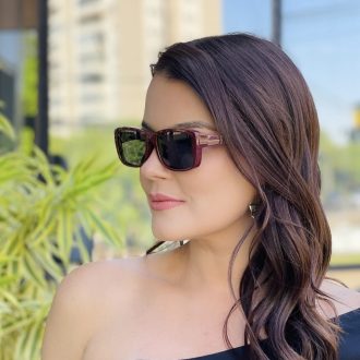 safine com br oculos feminino 2 em 1 clip on retangular marsala bruna 2