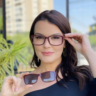 safine com br oculos feminino 2 em 1 clip on retangular marsala bruna 3