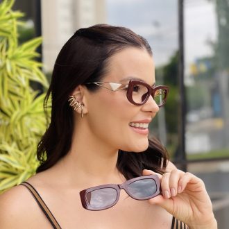 safine com br oculos feminino 2 em 1 clip on retangular marsala paty 11