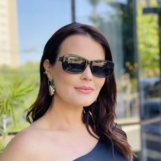 safine com br oculos feminino 2 em 1 clip on retangular preto bruna 13