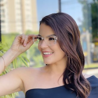safine com br oculos feminino 2 em 1 clip on retangular transparente bruna 3