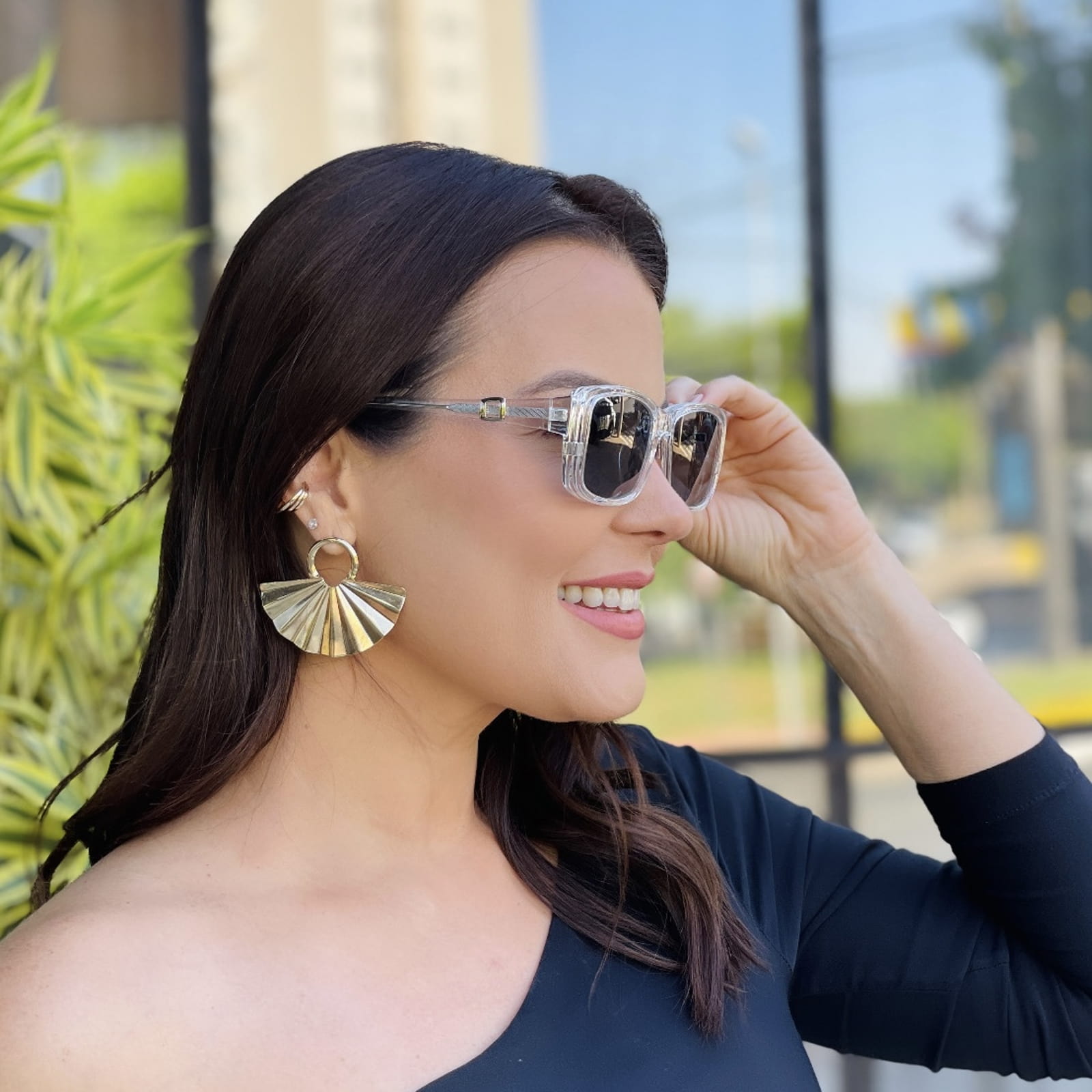safine com br oculos feminino 2 em 1 clip on retangular transparente bruna safine com br oculos feminino 2 em 1 clip on retangular transparente bruna