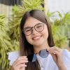 safine com br oculos infantil 2 em 1 clip on redondo cinza aninha