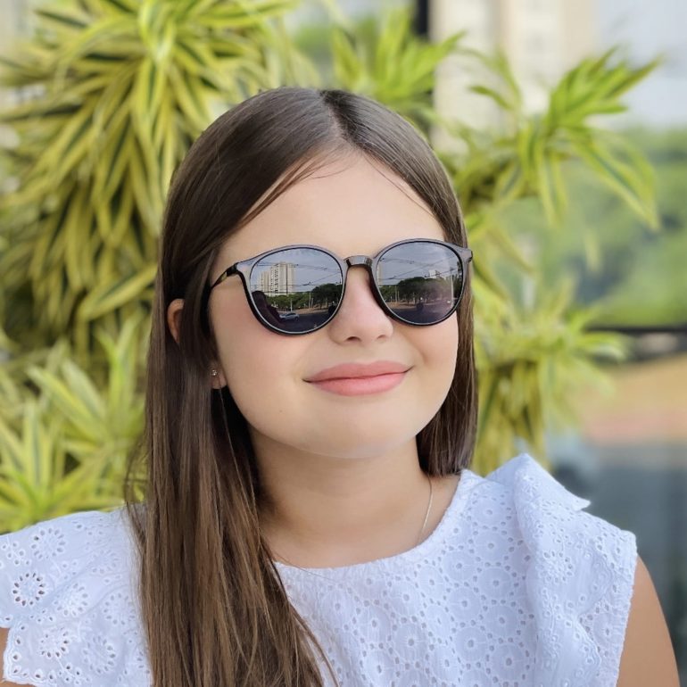 safine com br oculos infantil 2 em 1 clip on redondo marrom aninha 7