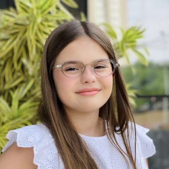 safine com br oculos infantil de grau oval cinza cica