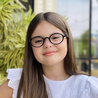 safine com br oculos infantil de grau oval preto cica