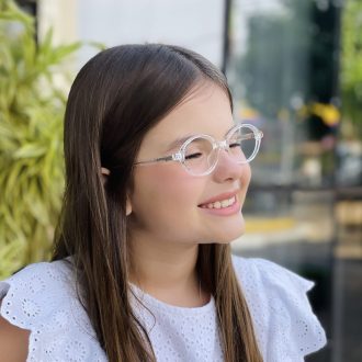 safine com br oculos infantil de grau oval transparente babi