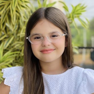 safine com br oculos infantil de grau oval transparente cica 3