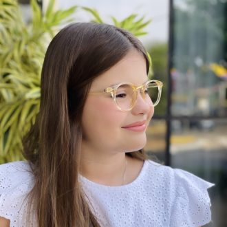 safine com br oculos infantil de grau redondo champanhe bia 3