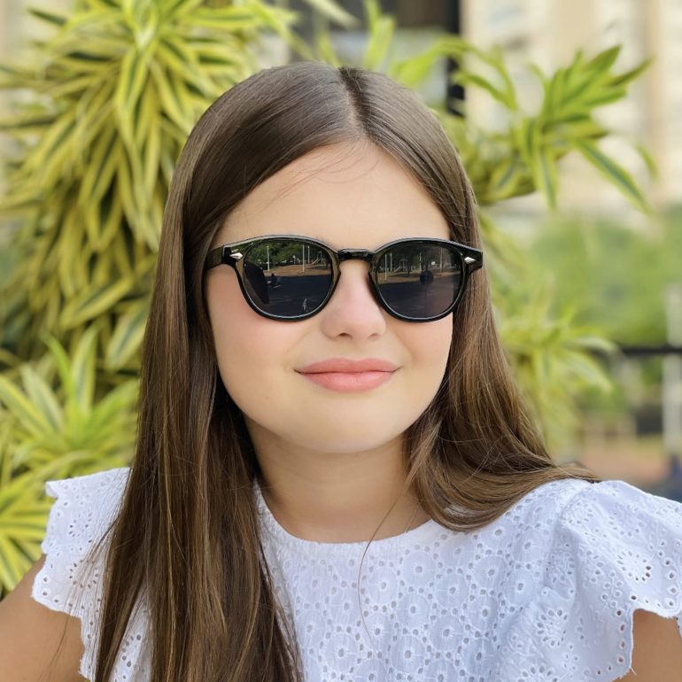 safine com br oculos infantil de sol redondo preto fefe 2