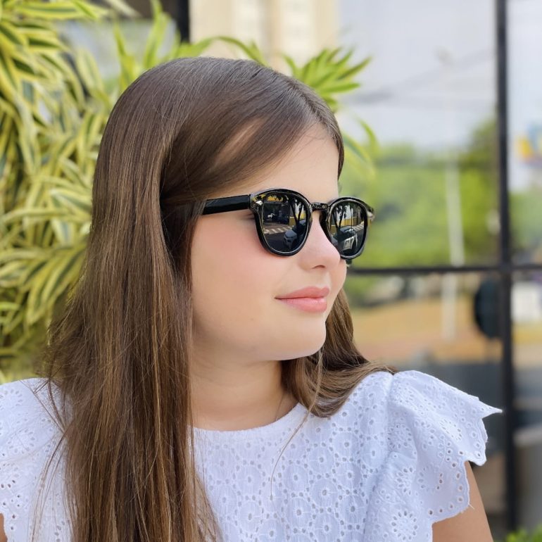 safine com br oculos infantil de sol redondo preto fefe 4