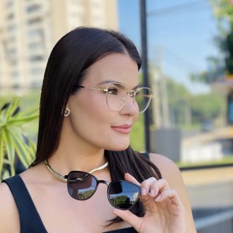safine com br oculos 2 em 1 clip on gatinho dourado e marrom louise 1