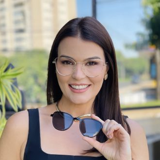 safine com br oculos 2 em 1 clip on gatinho dourado e marrom louise 10