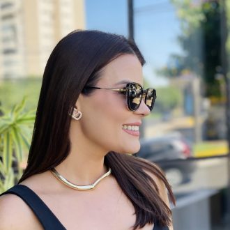 safine com br oculos 2 em 1 clip on gatinho dourado e marrom louise 2