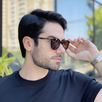 safine com br oculos 2 em 1 clip on masculino redondo marrom otto 2 0 2