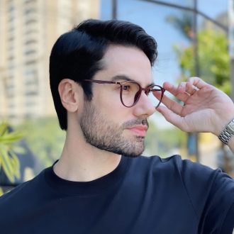 safine com br oculos 2 em 1 clip on masculino redondo vinho otto 3