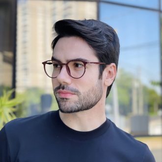 safine com br oculos 2 em 1 clip on masculino redondo vinho otto 5