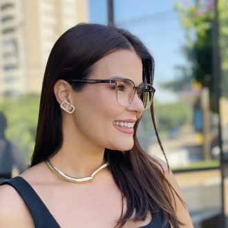 safine com br oculos 2 em 1 clip on redondo marrom degrade melissa 2