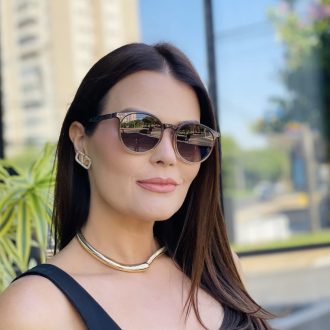 safine com br oculos 2 em 1 clip on redondo marrom degrade melissa 9